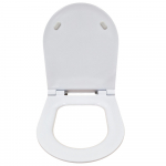 Alice Ceramica Unica Standard Close Thin Toilet Seat & Cover White MC2201E