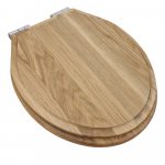 Tavistock Vitoria Soft Close Solid Oak Toilet Seat TS850NOSC