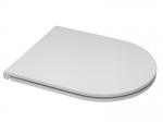 Euroshowers Short D Slimline Soft Close Toilet Seat & Cover White 87510