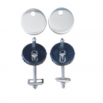 Kartell K-VIT Options 600 Soft Close Quick Release Toilet Seat & Cover White POT082OP
