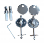 Choice Adjustable Soft Close Toilet Seat Hinge & Damper Set CH.HINGESET01