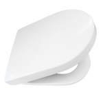 Pressalit 3 Soft Close Top Fixing Toilet Seat & Cover White 684000-D38999