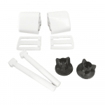 Celmac Neptune Shell Standard Close Toilet Seat & Cover With Plastic Hinge Bottom Fixing Pergamon SNE11PG