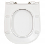 Jika Mio N Soft Close Quick Release Toilet Seat & Cover White H8917160000631