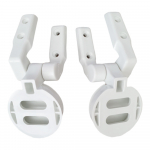 Bemis HG53 Replacement Toilet Seat Hinge Set - HG0053000-White