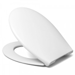 Lecico Atlas Universal Soft Close Quick Release Polypropylene Toilet Seat & Cover White STWHSCUNP
