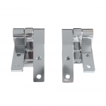Bemis Canyon CP 1/4-20 New Replacement Toilet Seat Hinge Set - HG3345997-Chrome