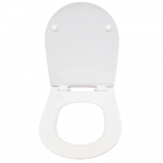 Roper Rhodes Radar Slimline Soft Close Quick Release Toilet Seat & Cover White RASCTS