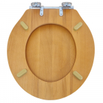 Roper Rhodes Greenwich Soft Closing Toilet Seat and Cover Top Fixing Antique Pine 8099ASC