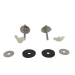 Gala Elia Urea Standard Close Toilet Seat Hinge Set 5384100