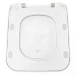 Villeroy & Boch Legato Slimline Soft Close Quick Release Wrapover Toilet Seat & Cover White 9M95S101