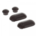 Villeroy & Boch Hommage Toilet Seat and Cover Buffer Set Brown 92208800