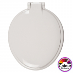 Celmac Saxon Standard Close Toilet Seat & Cover With Plastic Bottom Fix Hinge White SSA11WH