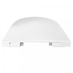 Porcelanosa Acro Compact Soft Close Toilet Seat & Cover White 100253386
