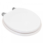 Burlington Carbamide Soft Close Toilet Seat and Cover White S18