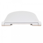 GSI Kube 45 Slim Soft Close Seat & Cover White MS76SN11