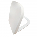 Kartell K-VIT Options 600 Soft Close Quick Release Toilet Seat & Cover Gloss White SEA600OP