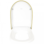 Villeroy & Boch My Nature Soft Close Quick Release Toilet Seat & Cover Castanea 9M34S1NH