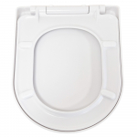 Nuie Ivo Luxury Soft Close With Quick Release Toilet Seat & Cover White NTS004