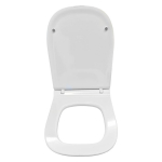 AXA Wild Thin Soft Close Toilet Seat & Cover Gloss White AF3001