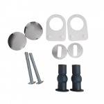Bemis HG1114 OBI Slow Close Replacement Toilet Seat Hinge Set HG1114997-Chrome