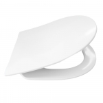 Pressalit 300 Slim Standard Close Toilet Seat & Cover White 1012000-DG6999
