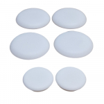 Sottini Mavone Thin Toilet Seat & Cover Buffer Set White TV16567