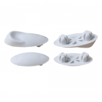 Laufen Gallery Toilet Seat & Cover Buffer Set White H8951780000001 - 8.9517.8