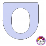 Jacob Delafon Iris Standard Close Replacement Toilet Seat & Cover Lacquered Wood CH-JAC-IRI