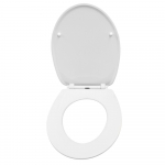 EuroShowers SlimLine Soft Close Toilet Seat & Cover White 89310