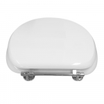 EuroShowers AntiBac MDF Standard Close Toilet Seat & Cover White 82995