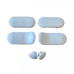 Keramag Flow Toilet Seat and Cover Buffer Set White 598141000
