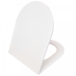 RAK Resort Maxi Slim Soft Close Quick Release Toilet Seat & Cover White RAKSEAT013
