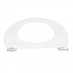 Pressalit Objecta Standard Close Bottom Fixing Toilet Seat Without Cover White 53011-UN3999