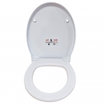 Frontline Pano Soft Close Toilet Seat & Cover White - GSMS6611C