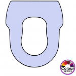 SCIC Giorgio 1 Part Soft Close Replacement Toilet Seat & Cover Lacquered Wood CHSC-SCI-GIO