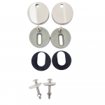 Geberit Selnova Round Soft Close Quick Release Family Toilet Seat and Cover 500.339.01.1 - White