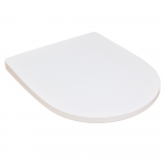 Roca Ona Compact Supralit Soft Close Quick Release Toilet Seat & Cover White A801E22001