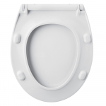 Celmac Everest Slimline Soft Close Quick Release Toilet Seat & Cover White 20120729