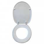 Pressalit Simply Standard Close Toilet Seat & Cover Two Tone Grey/Blue PRS-SIM-TTGB