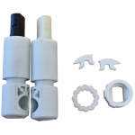 Villeroy & Boch Architectura Soft Close Toilet Seat Damper Set 92242400