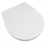 Bauhaus Modest Soft Close Toilet Seat & Cover Thermoset White MO6105W