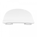 Pressalit Chilli Soft Close With Lift Off Bottom Fixing Toilet Seat & Cover White 1076000-DL2999