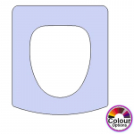 TC Bathrooms Central Soft Close Replacement Toilet Seat & Cover Lacquered Wood CHSC-TCB-CEN