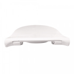 Pressalit Sway D Soft Close With Lift Off Top Fixing Toilet Seat & Cover White 934000-BL6999