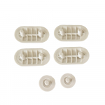 Ideal Standard Plaza Toilet Seat & Cover Buffer Set White EV14867