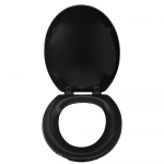 Bemis Chicago Standard Close Toilet Seat & Cover Black 5000AR047