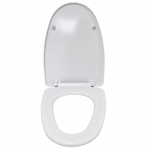 Rak Venice Deluxe Standard Close Toilet Seat & Cover White VENDLSEAT