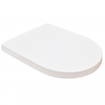 Nuie Harmony Luxury Soft Close With Quick Release Toilet Seat & Cover White NTS007
