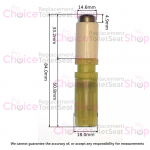 Ideal Standard Concept Air ZP34-L0-000-19 and ZP34-R0-000-20 Soft Close Toilet Seat Damper Set (Post June 2019) EW03567